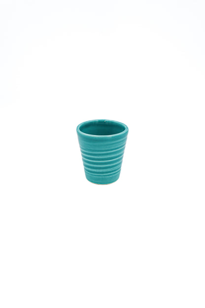 Verre expresso en céramique portugaise
