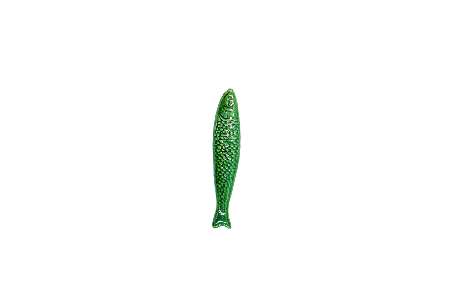 Support couteaux poissons en céramique portugaise