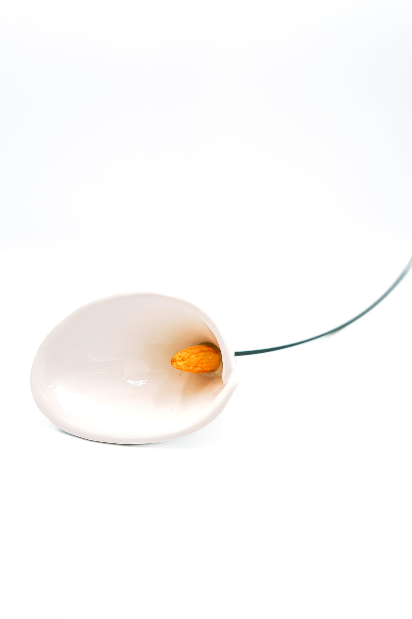 Fleur Arum en céramique portugaise