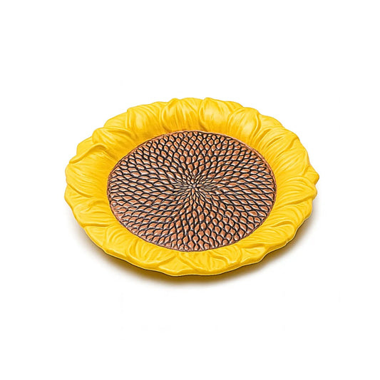 Assiette décorative Tournesol